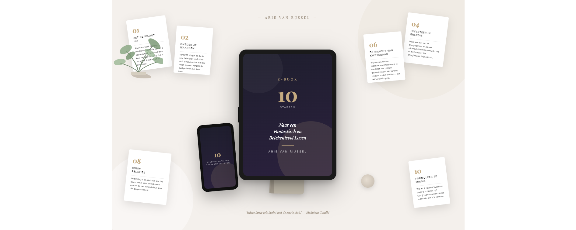 Ebook: 10 stappen naar een fantastisch en betekenisvol leven
