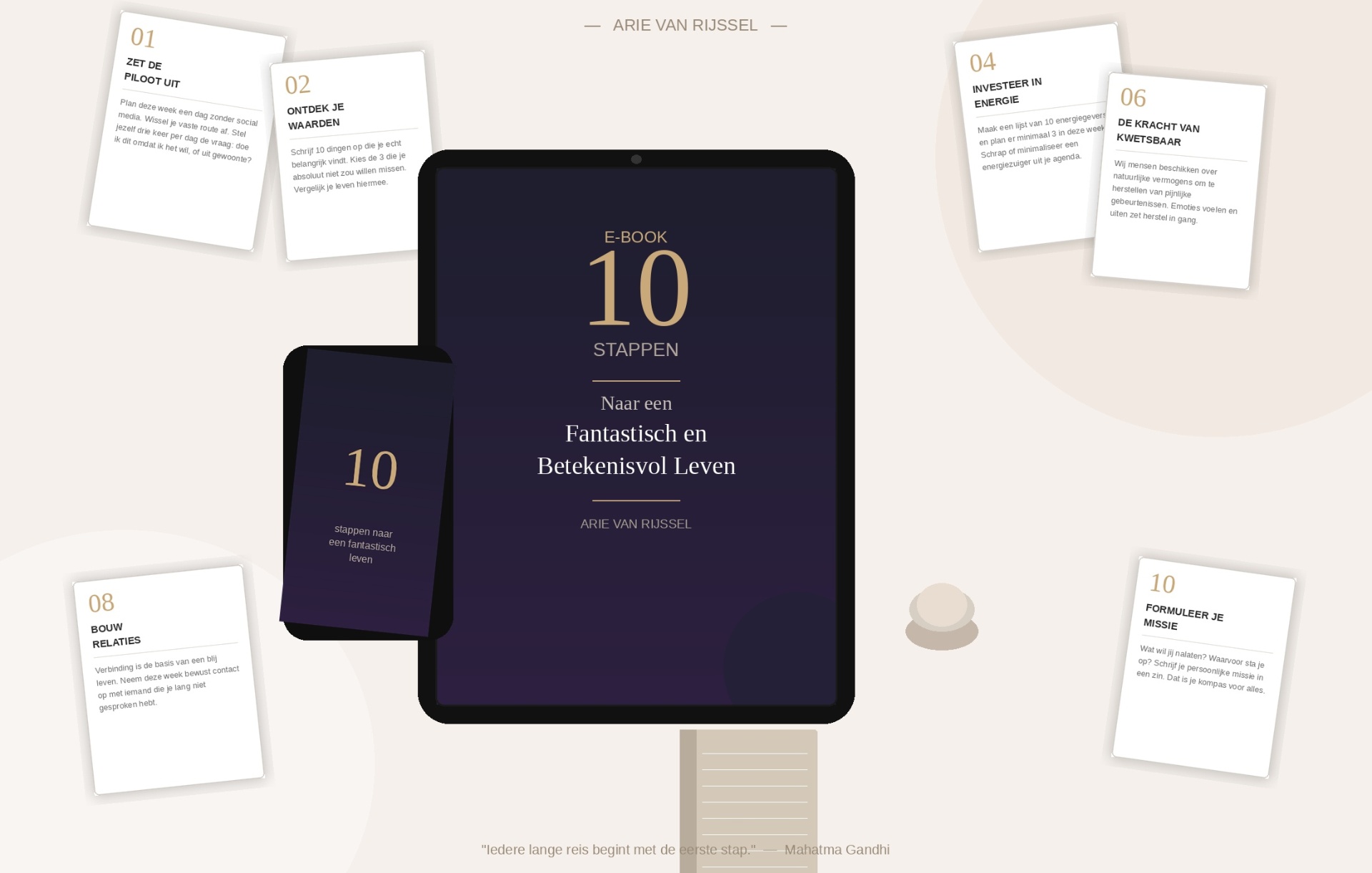 Ebook: 10 stappen naar een fantastisch en betekenisvol leven
